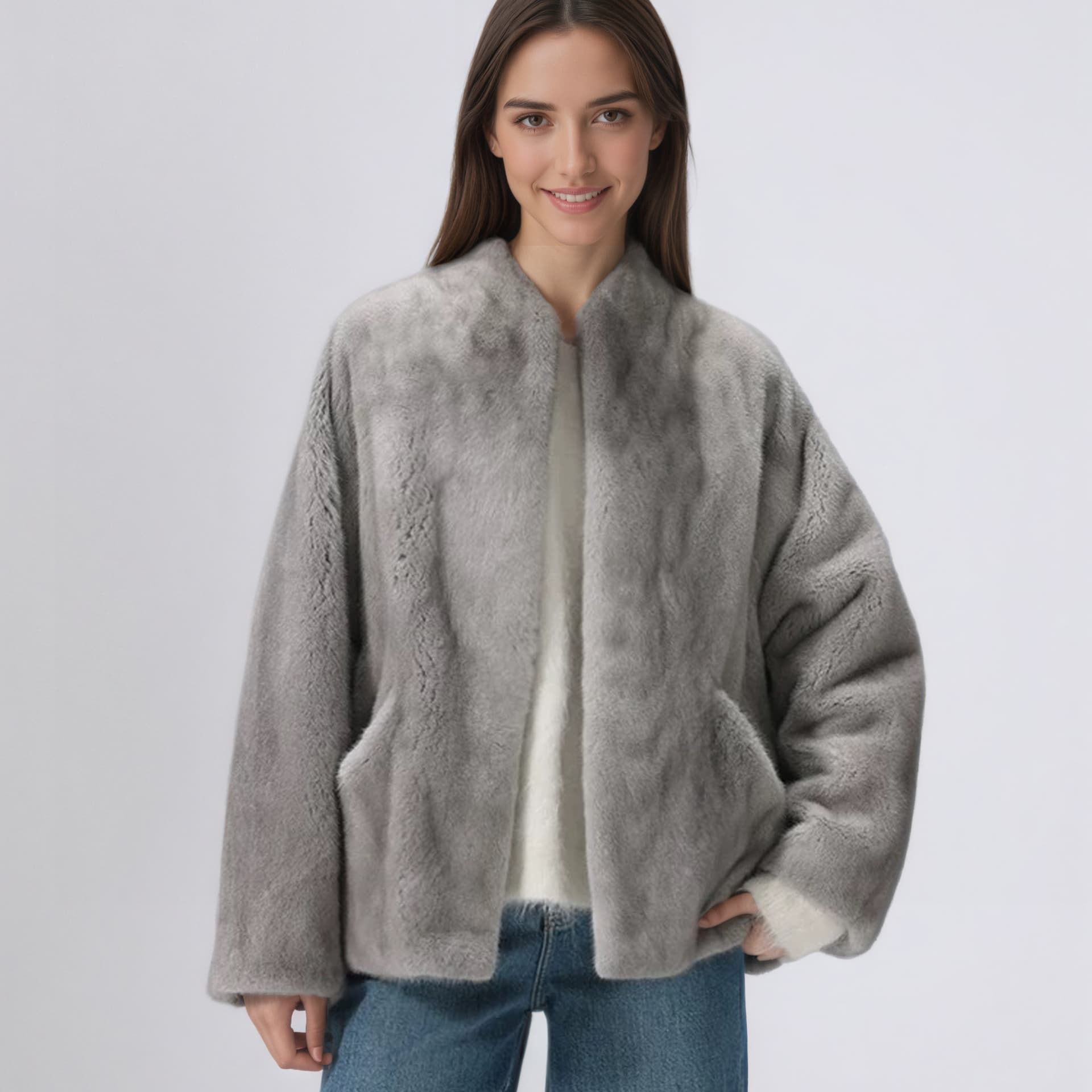 Cloud Faux Fur Coat