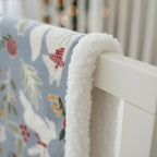 Christmas Forest Baby Blanket