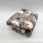 Christmas Forest Baby Blanket