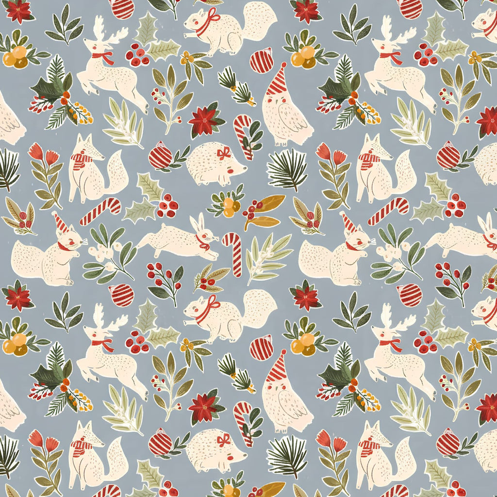 Christmas Forest Baby Blanket