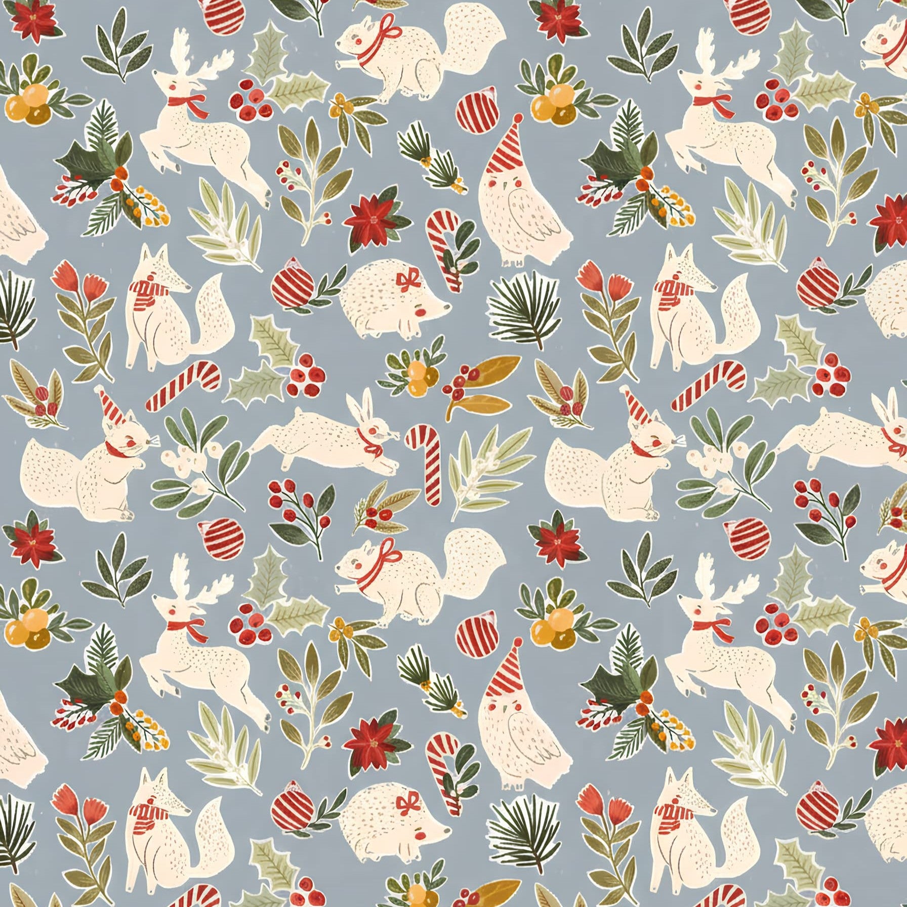 Christmas Forest Baby Blanket